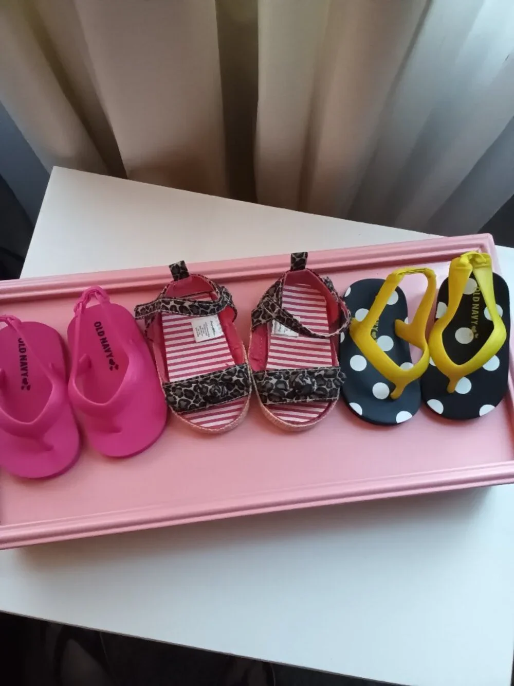 Sandal bundle baby size 3 & 6-9 months